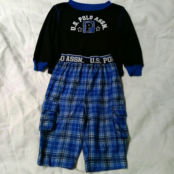 Bundle Of 2 Boys US Polo Assn. Pajamas - Picture 3 of 5